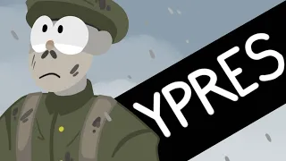 The First Battle of Ypres 1914 - animated