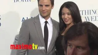 COLIN EGGLESFIELD and STEPHANIE JACOBSEN at "Something Borrowed" Premiere