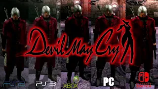 Devil May Cry - Playstation 2 vs Playstation 3 vs Xbox 360 vs PC vs Nintendo Switch