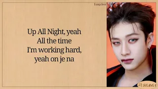 Stray Kids - Up All Night (오늘 밤 나는 불을 켜) Easy Lyrics [Stray Kids : SKZ-PLAYER]