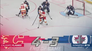 NHL 24 | Calgary Flames vs Winnipeg Jets | Canada Life Centre - Gameplay PS5