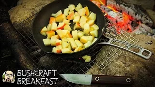 Bushcraft Breakfast - Bacon Fried Apples