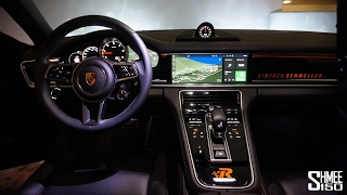 Inside the New Panamera - High Tech Infotainment