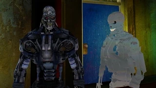 Terminator T-600 vs Terminator T-800 + Carmageddon