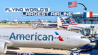 American Airlines | Miami 🇺🇸 to Paris CDG 🇫🇷 | Boeing 777-200ER | The Flight Experience