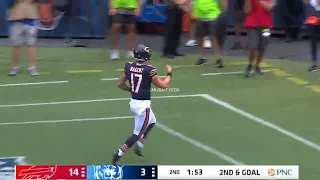 Tyson Bagent runs it in for a TD