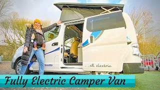 The **ALL ELECTRIC** Camper Van - Sussex Campervans Nissan E-NV200