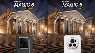 Honor Magic 6 Ultimate VS Honor Magic 6 Pro | Camera Test Comparison