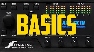 Axe-Fx III Basics - Initial I/O Setup