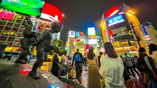 【HDR】【4K】【8bit】GoPro HERO 12 requires a high speed card.After rain night walk Shibuya Tokyo