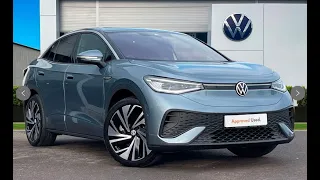 Approved Used Volkswagen ID.5 Style 77kWh Stonewashed Blue | Wrexham Volkswagen