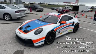 Mike Skeen: Race Laps Onboard 992 GT3 Cup At COTA