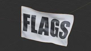 FLAGS (with blender)