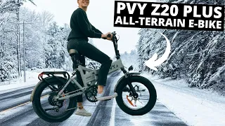 PVY Z20 PLUS PREVIEW: Fat Tire Electric Bike For Winter Riding!