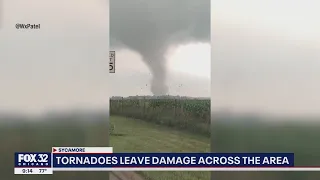 Ground stops at O'Hare, Midway due to severe weather