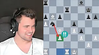 Carlsen’s Clever Pawn Sacrifice Secures Win!