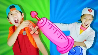 Time For a Shot | Nursery Ryhmes and Kids Songs | Tickle Kids Songs