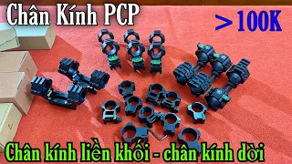 Chân Kính PCP / Tổng Hợp Các Mẫu Chân Kính Lắp Cho Kính Ngắm - Chân Kính Dời - Chân Kính Liền Khối