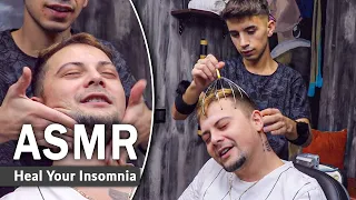 ASMR Massage Therapy For Instant Sleep w/ ASMR Barber Anil Cakmak