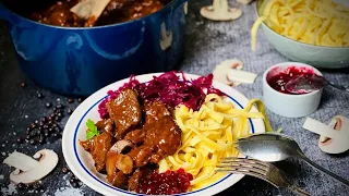 Rehgulasch selber machen | Omas geheimes Rezept | Die Frau am Grill