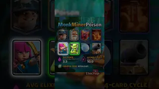 El Mejor Mazo con el Monje en Clash Royale