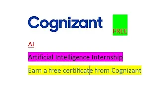 Free Internship by Cognizant Register link in description || GMK Tv Telugu