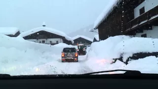 Hochfilzen versinkt im Schnee