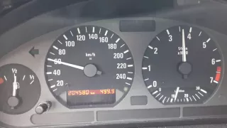 BMW E36 328i 60-140 km/h Acceleration