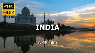 India 4K  - Film featuring colourful India with relaxing music