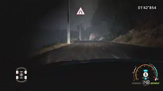 WRC Generations - Croatia Grdanjci - Rain, Night - 4K - 3:17,263