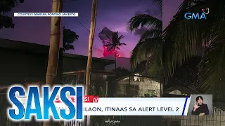 Saksi Part 1: Pag-alboroto ng Bulkang Kanlaon; Suspensyon kay Mayor Alice Guo; Binangga ng sports...