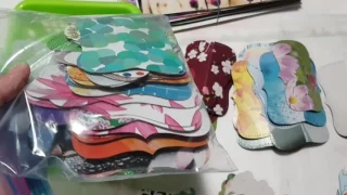 Way to reuse Tissue/Kleenex boxes for your junk journals! -Tutorial-  using big shot and bigz dies.