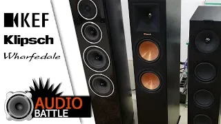 Kdo je lepší? Klipsch, KEF nebo snad Wharfedale?