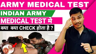 Indian Army Medical Test for Clerk ,Technical ,Tradesman ,Gd ,Nursing assistant l Army medical test