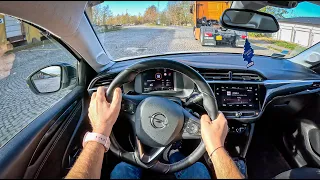 Opel Corsa F [1.2 100HP] |0-100| POV Test Drive #1420 Joe Black