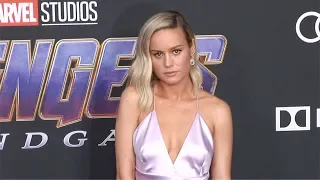 Brie Larson "Avengers: Endgame" World Premiere Purple Carpet