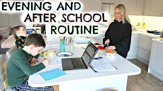 *NEW*  EVENING ROUTINE WITH 3 KIDS  |  AFTER SCHOOL ROUTINE  | EMILY NORRIS