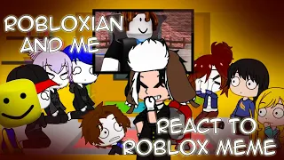 Robloxian's and Me reacts to BuuR