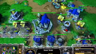 Space (UD) vs Myth (HU) - WarCraft 3 Frozen Throne - WC039