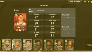 Donte Divincenzo Gameplay Banger #chefcurry #nbalivemobile