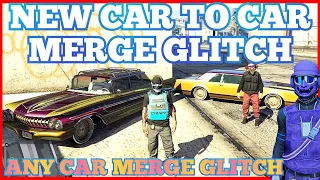 NEW CAR TO CAR MERGE GLITCH GTA5 BENNYS F1S MERGE GLITCH GTA 5
