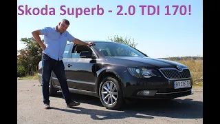 Skoda Superb 2.0 TDI 170 | Лімузін, чи сімейна машина?