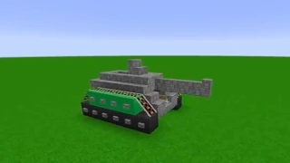 Tuto Minecraft - Comment faire un tank FONCTIONNEL