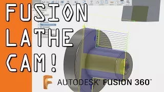 Fusion 360 Lathe CAM Tutorial!  FF89