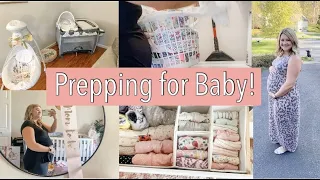 NEST WITH ME | 36 WEEKS PREGNANT | PREPARING FOR NEWBORN
