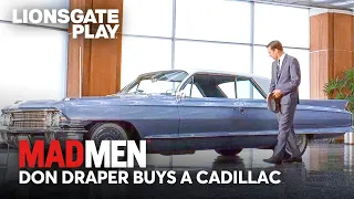 Don Draper Buys a 1962 Cadillac Coupe DeVille |Mad Men S2 |Jon Hamm |January Jones ​ @lionsgateplay