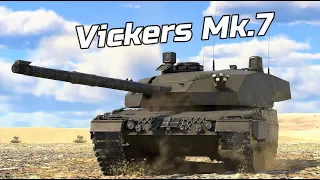 Vickers Mk.7 British Tank Gameplay [1440p 60FPS] War Thunder No Commentary