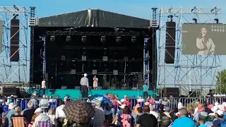 На фестивале "Земляки" 4 августа 2018 Верх Обское
