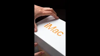 Apple iMac 2021 ASMR Unboxing #Shorts