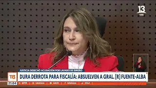 Justicia desechó acusación por lavado de dinero: absuelven a General (R) Fuente-Alba